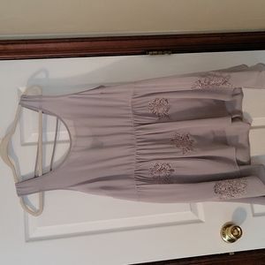 Torrid sheer hi-lo  blouse